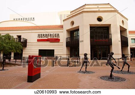 Stock Image -  herberger theater center phoenix arizona az arts. Fotosearch