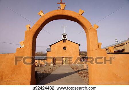 iglesia de la virgen guadalupe velarde new nm View Large Photo Image Stock Image - iglesia de la virgen guadalupe velarde new nm. Fotosearch