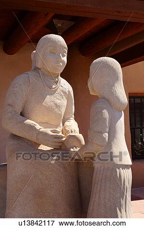 Stock Photo -  indian sculpture museum of arts and culture fe. Fotosearch