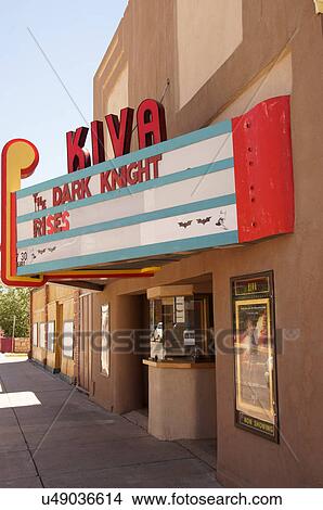 Picture -  kiva movie theatre las vegas nm showing dark new. Fotosearch