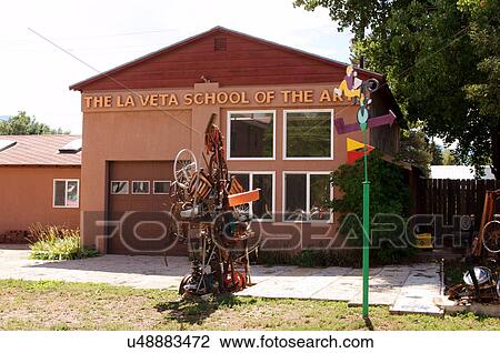 la veta school arts highway 12 national historic View Large Photo Image Stock Image - la veta school arts highway 12 national historic. Fotosearch