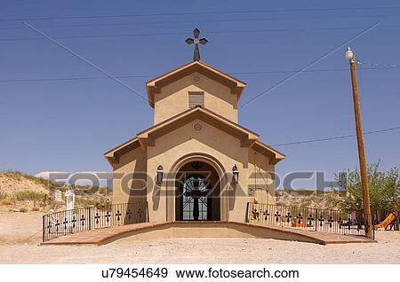 Stock Photo -  lady of siluva lithuania all nations church door. Fotosearch