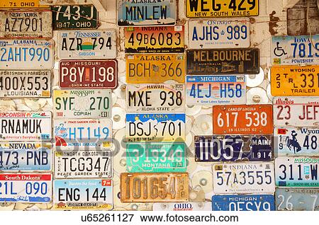 Stock Photo -  license plates collection truth or new mexico nm. Fotosearch