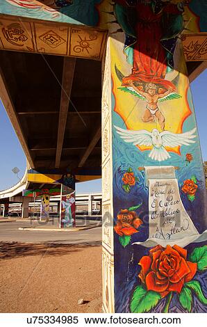 Stock Photography -  lincoln park art initiative el paso texas tx. Fotosearch