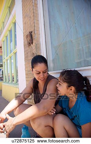 love mother girl child kid person affection talk View Large Photo Image Stock Photography - love mother girl child kid person affection talk. Fotosearch