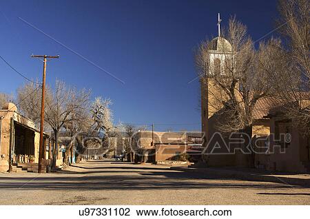 main street los cerrillos new mexico blaze santa View Large Photo Image Stock Image - main street los cerrillos new mexico blaze santa. Fotosearch