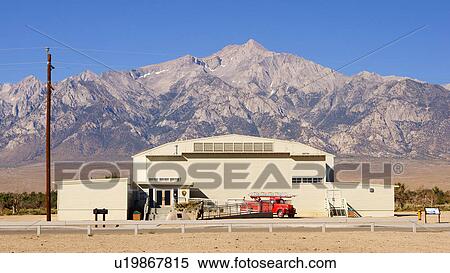 Stock Photography -  manzanar national historic site internment camp. Fotosearch
