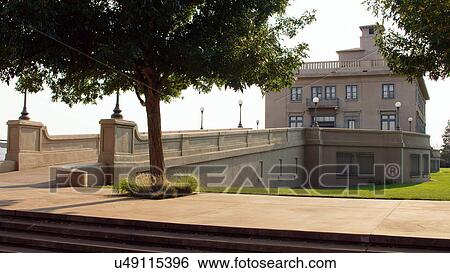 Stock Photograph -  maryhill museum art goldendale wa columbia river. Fotosearch