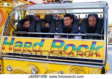 men males in ride amusement park fun excitement View Large Photo Image Stock Photo - men males in ride amusement park fun excitement. Fotosearch