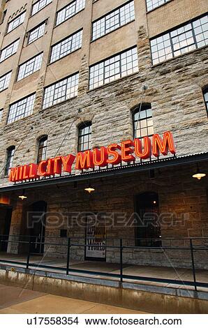 Picture -  mill city museum minnesota mn historical society. Fotosearch