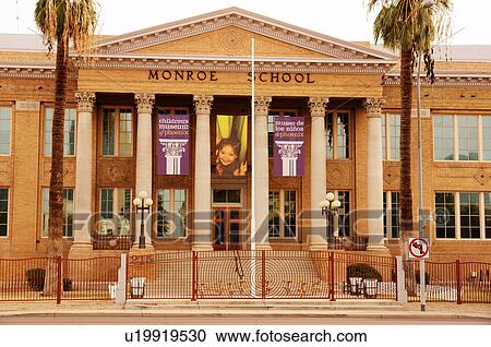 Stock Image -  monroe school childrens museum phoenix arizona. Fotosearch