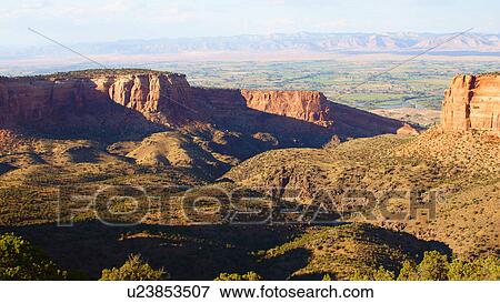Stock Photo -  monument canyon coke ovens red colorado national. Fotosearch