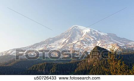 Stock Image -  mount mt. mt rainier lookout mountain national. Fotosearch