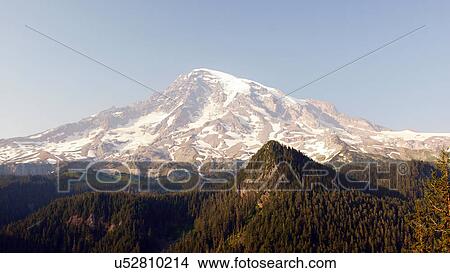 Picture -  mount mt. mt rainier national park massive. Fotosearch