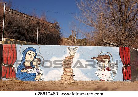 mural art ojito llano new mexico nm aptitude View Large Photo Image Stock Image -  mural art ojito llano new mexico nm aptitude. Fotosearch