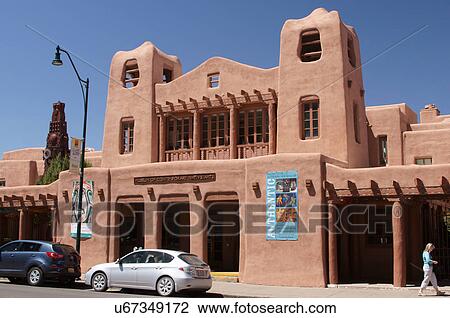 Stock Image -  museumof contempory native arts santa fe new nm. Fotosearch