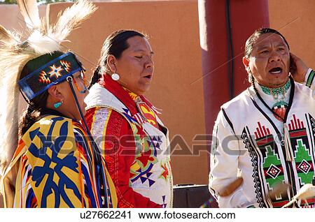 Stock Image -  native american powwow powwaw pow wow pow-wow. Fotosearch