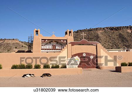 old church san felipe pueblo historic district View Large Photo Image Stock Photo - old church san felipe pueblo historic district. Fotosearch