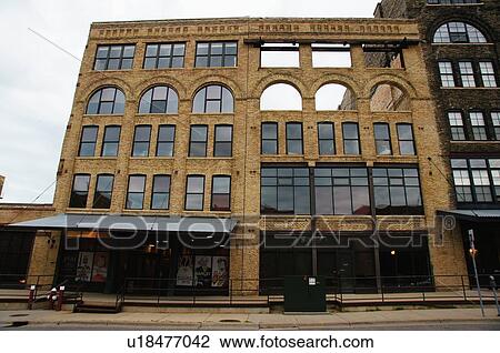 Stock Image -  old opera house minnesota mn aged ancient. Fotosearch