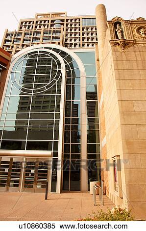 Stock Photography -  orpheum theater theatre and city hall buildings. Fotosearch