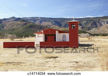 Picture -  our lady of guadalupe church sierra bonita new. Fotosearch