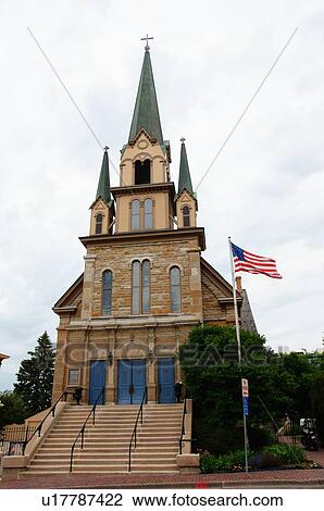 our lady of lourdes church minnesota mn catholic View Large Photo Image Stock Image - our lady of lourdes church minnesota mn catholic. Fotosearch