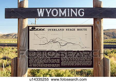 Stock Photography -  overland trail station monument point of rocks. Fotosearch