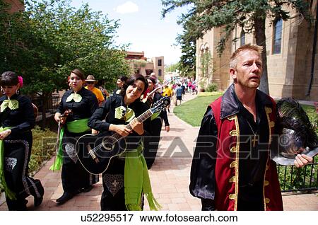 Stock Photo -  parade spanish at cathedral basilica saint st.. Fotosearch