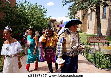 parade spanish at cathedral basilica saint st. View Large Photo Image Stock Photo - parade spanish at cathedral basilica saint st.. Fotosearch