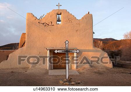 picuris pueblo new mexico nm campo santo and san View Large Photo Image Stock Image - picuris pueblo new mexico nm campo santo and san. Fotosearch