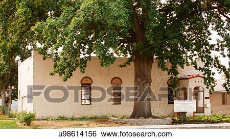 Stock Photograph -  portia club payette idaho id clubhouse north. Fotosearch