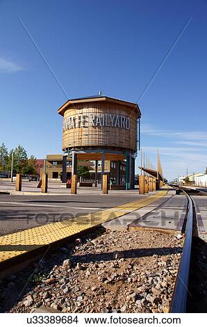 Picture -  railyard and farmers market santa fe new mexico. Fotosearch
