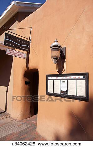 rio chama steakhouse restaurant cafe santa fe nm View Large Photo Image Stock Photography - rio chama steakhouse restaurant cafe santa fe nm. Fotosearch