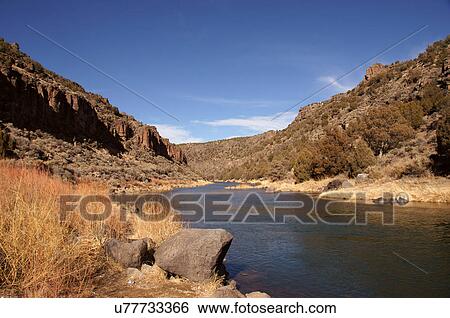 rio grand river gorge at john dunne bridge taos View Large Photo Image Stock Photograph - rio grand river gorge at john dunne bridge taos. Fotosearch