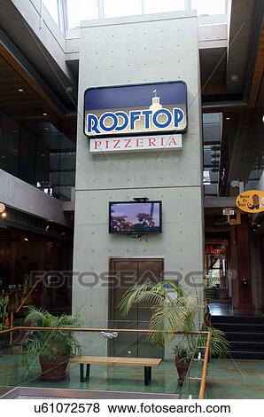rooftop pizzeria restaurant cafe santa fe nm View Large Photo Image Stock Photo - rooftop pizzeria restaurant cafe santa fe nm. Fotosearch