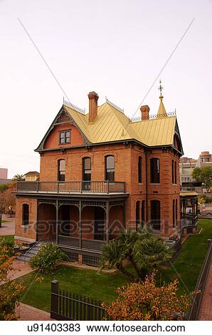 rossen house historical heritage square phoenix View Large Photo Image Stock Image - rossen house historical heritage square phoenix. Fotosearch