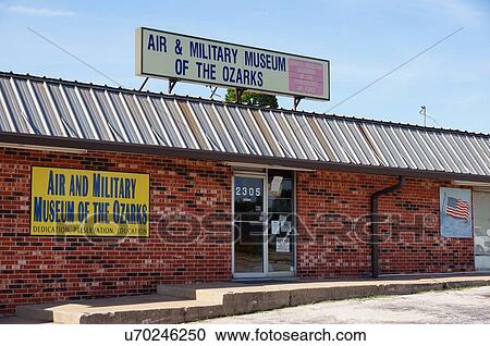 Stock Image -  route 66 air military museum ozarks mo. Fotosearch