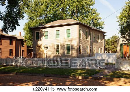 route 66 allen miller allan home abraham lincoln View Large Photo Image Stock Photography - route 66 allen miller allan home abraham lincoln. Fotosearch