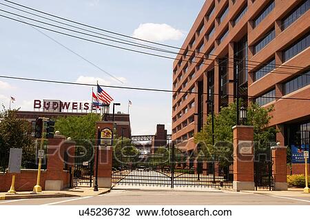 route 66 anheuser busch brewery st louis mo st. View Large Photo Image Stock Image - route 66 anheuser busch brewery st louis mo st.. Fotosearch