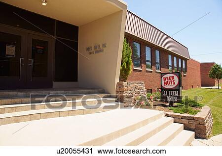 Stock Image -  route 66 beer nuts factory il illinois. Fotosearch