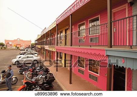 Stock Photograph -  route 66 big texan steak ranch amarillo tx hotel. Fotosearch
