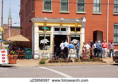 Stock Photo -  route 66 bogarts smokehouse restaurant st louis. Fotosearch