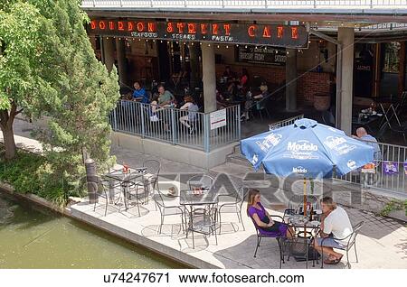 route 66 bourbon street cafe bricktown oklahoma View Large Photo Image Stock Image - route 66 bourbon street cafe bricktown oklahoma. Fotosearch