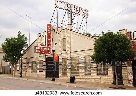 route 66 cains ballroom dancing auditorium tulsa View Large Photo Image Stock Image - route 66 cains ballroom dancing auditorium tulsa. Fotosearch