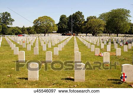 route 66 camp butler national cemetary il View Large Photo Image Stock Photo - route 66 camp butler national cemetary il. Fotosearch