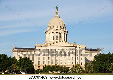 route 66 capitol building twilight oklahoma city View Large Photo Image Stock Photo - route 66 capitol building twilight oklahoma city. Fotosearch