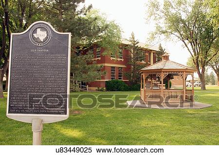 Stock Photography -  route 66 city hall historic vega tx texas. Fotosearch