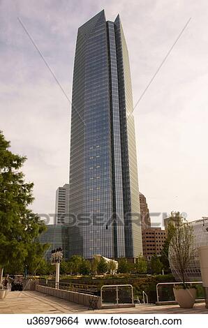 Picture -  route 66 devon building oklahoma city ok reno. Fotosearch
