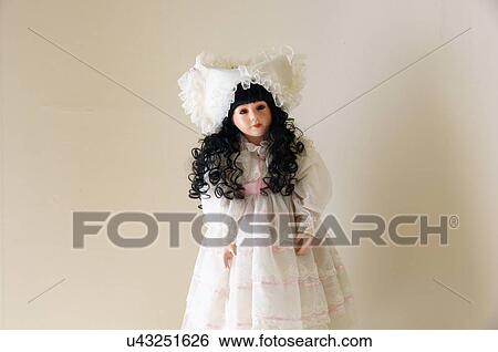 Stock Photograph -  route 66 doll female girl china painters museum. Fotosearch