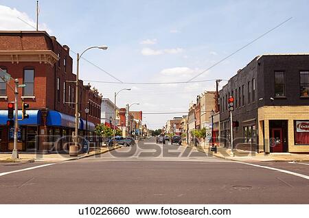 Stock Image -  route 66 downtown cherokee lemp st louis mo. Fotosearch